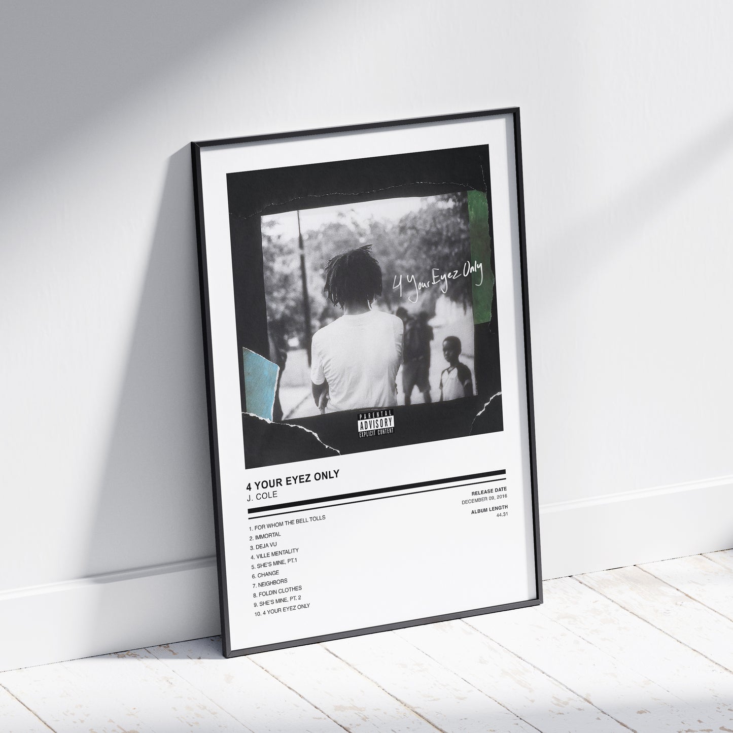 J. Cole - 4 Your Eyez Only Poster